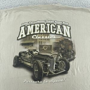 American Classics Shirt Mens 2XL Coker Tire Honest Charley Speed Shop Car Tee